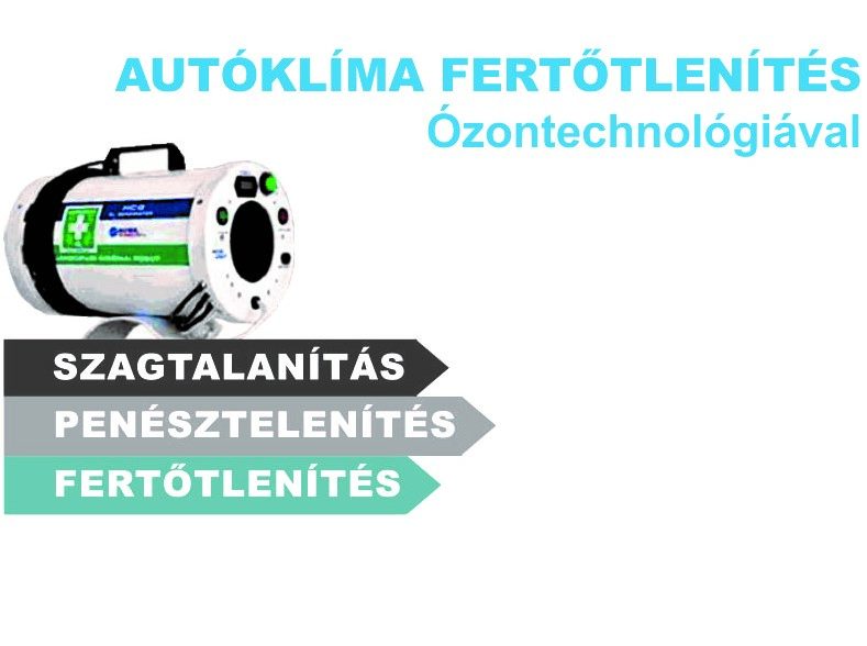 Autóklíma fertőtlenítés ózontechnológiával 
