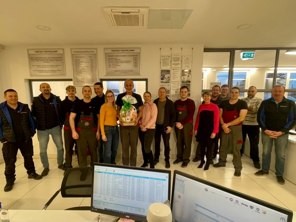 Nyugdíjba vonult Zsolnai László, a KB Autoteam szerviz csapatának meghatározó tagja