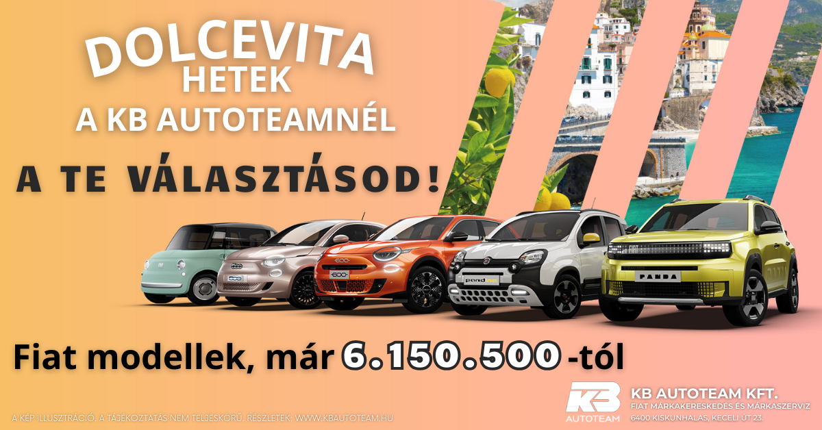 Elstartoltak a Dolce Vita Hetek a KB Autoteamnél